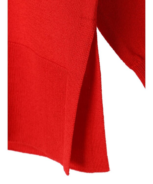 Green Parks ゴールド釦ニットカーディガン Red