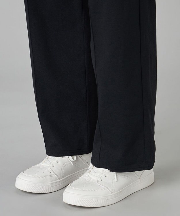 Chacott Chacott BALANCE EasyCare+ストレートパンツ ブラック