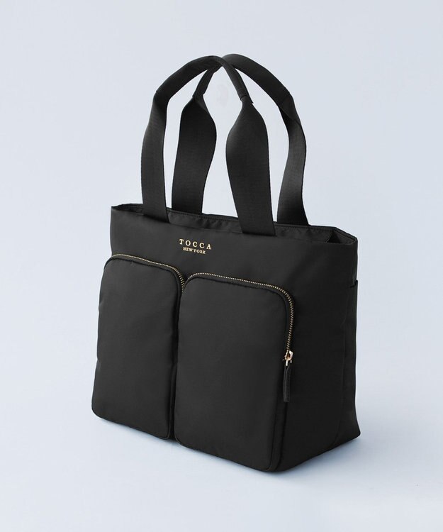 TOCCA 【WEB＆一部店舗限定・A4サイズ対応】VIA METRO NYLON BAG ナイロンバッグ ブラック系