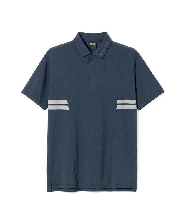 ZERO HALLIBURTON 通気性抜群 コンフォートポロシャツ ZHG-M6S7c 85193 ネイビー