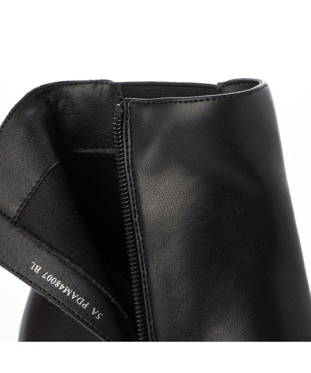 ing <Pitti>サイドゴアショートブーツ ブラック