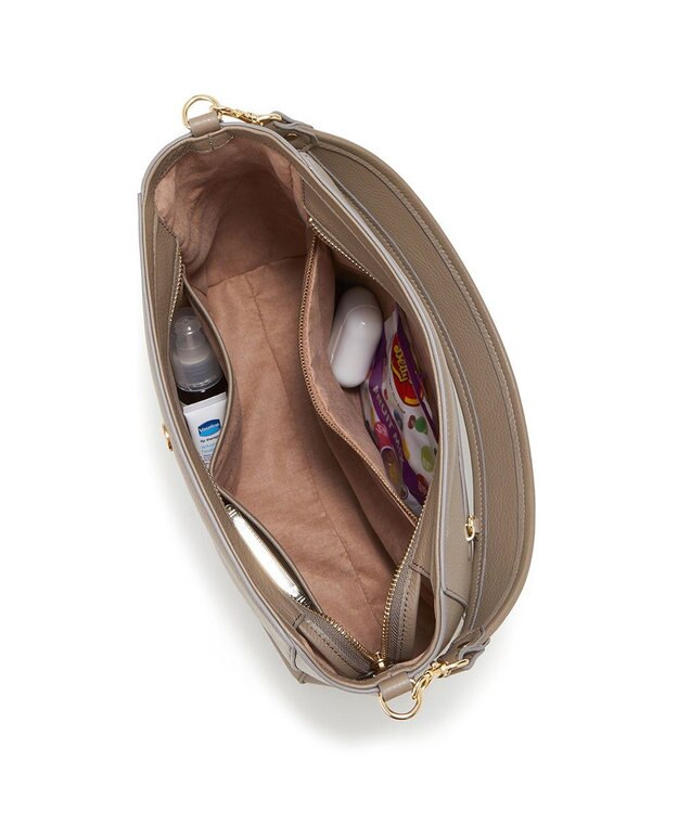 TOPKAPI 【TOPKAPI】fortuna フォルトゥナ 2way ショルダー バッグ グレージュ