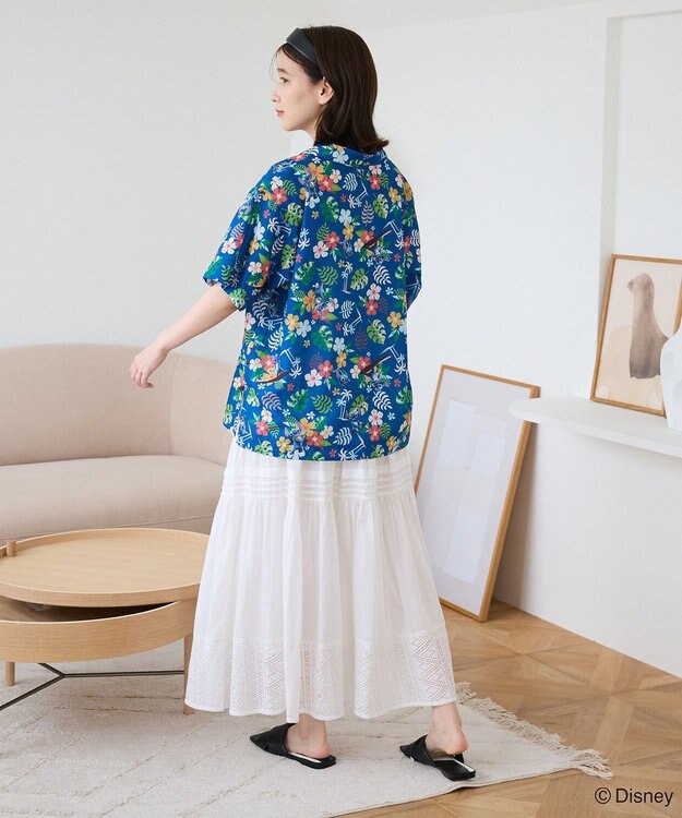 Green Parks スティッチ／アロハシャツ Blue