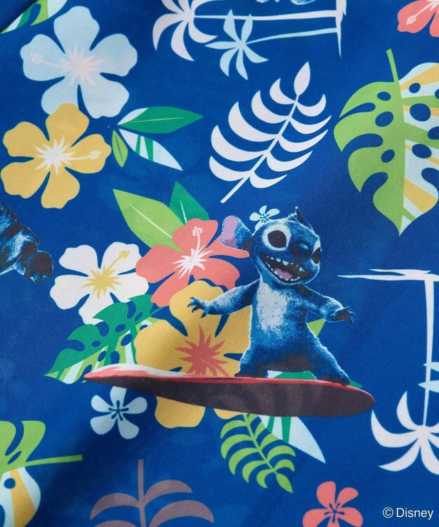 Green Parks スティッチ／アロハシャツ Blue