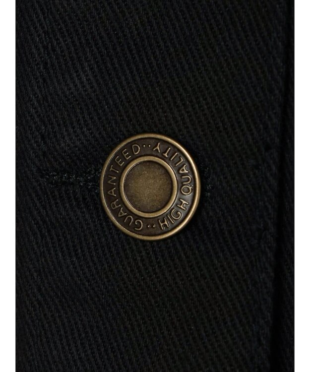 Green Parks ・Ｄｏｕｂｌｅ　Ｆｌａｇｓ　フリルカラージャケット Black