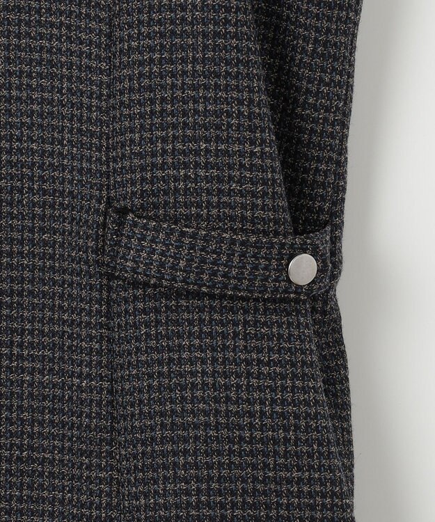 J.PRESS LADIES L T/W 杢 ライトツイード ジャンパースカート ネイビー系3