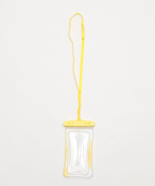 WEGO 防滴スマホポーチA イエロー