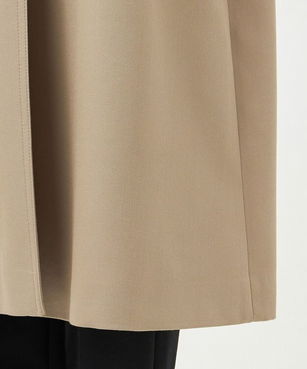 23区 【エステータ】ウールトレンチコート ベージュ