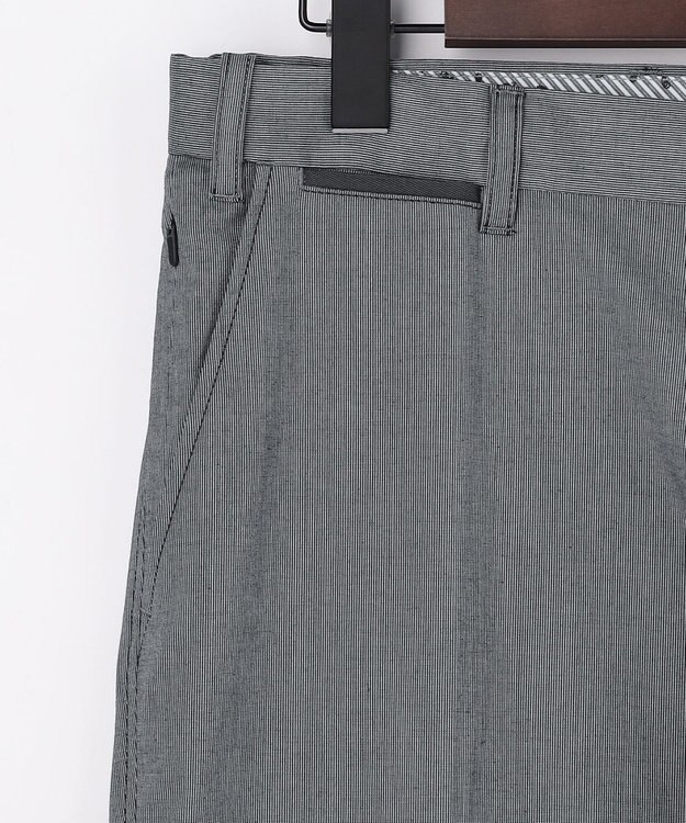 JOSEPH ABBOUD 【キングサイズ・ウエストも伸びる!/ストレッチ/軽量/Eco撥水/オーガニックコットン使用】マイクロピケストレッチ パンツ グレー系8