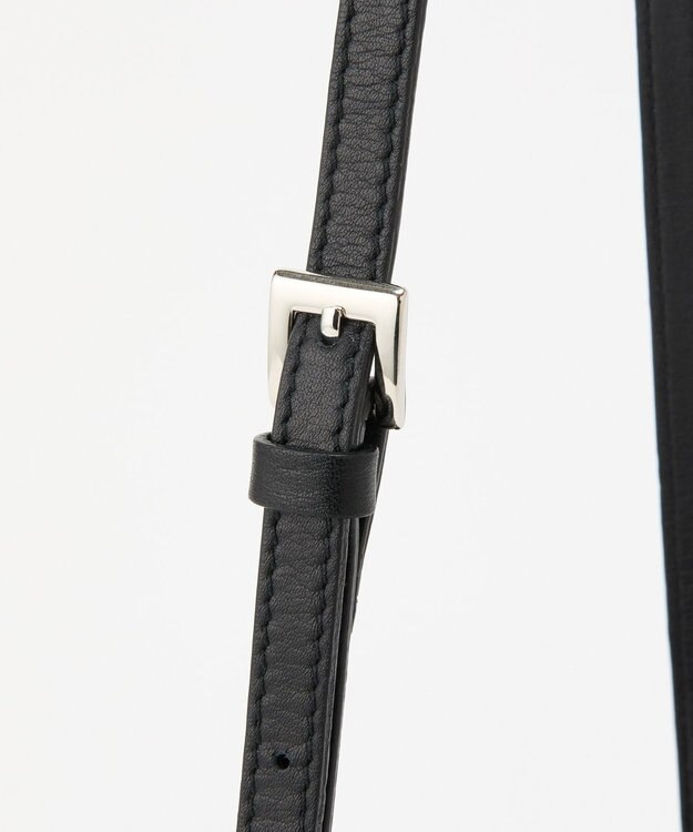 russet クラウズナイロンサークルミニショルダーバッグ(CE-1728) Black