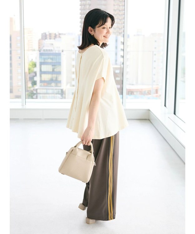 CRAFT STANDARD BOUTIQUE 前後2WAYタックプルオーバー Ivory