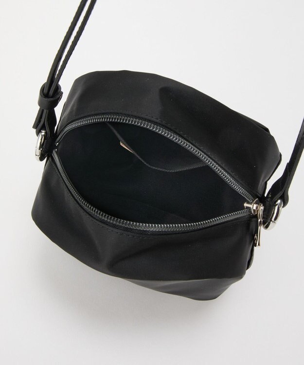 russet クラウズナイロンサークルミニショルダーバッグ(CE-1728) Black