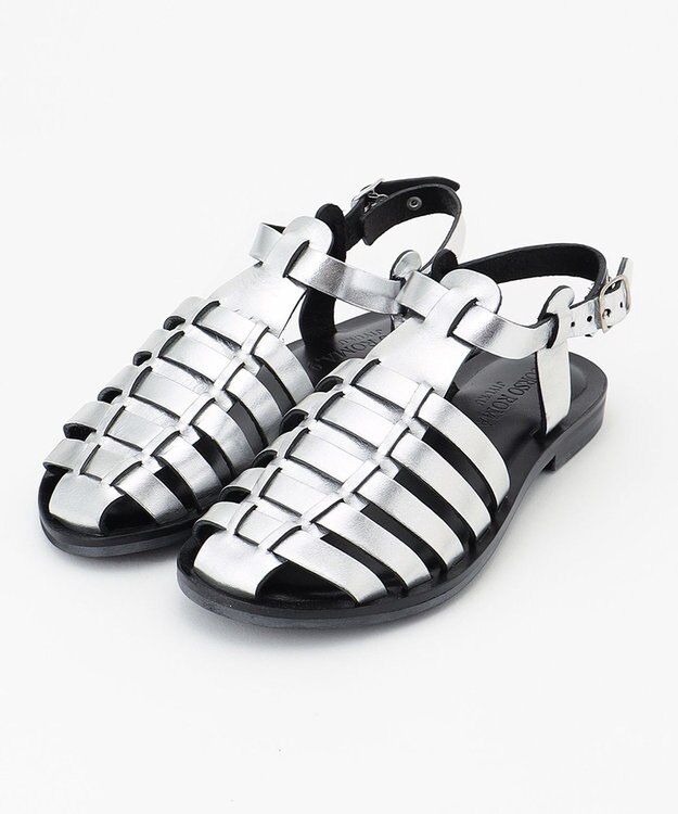 自由区 【CORSO ROMA】グルカ サンダル シルバー系