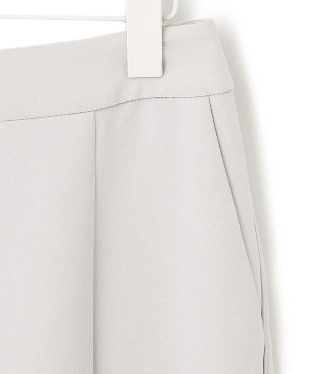 ICB L 【洗える】 ダブルクロスクレープ スカート トープ系