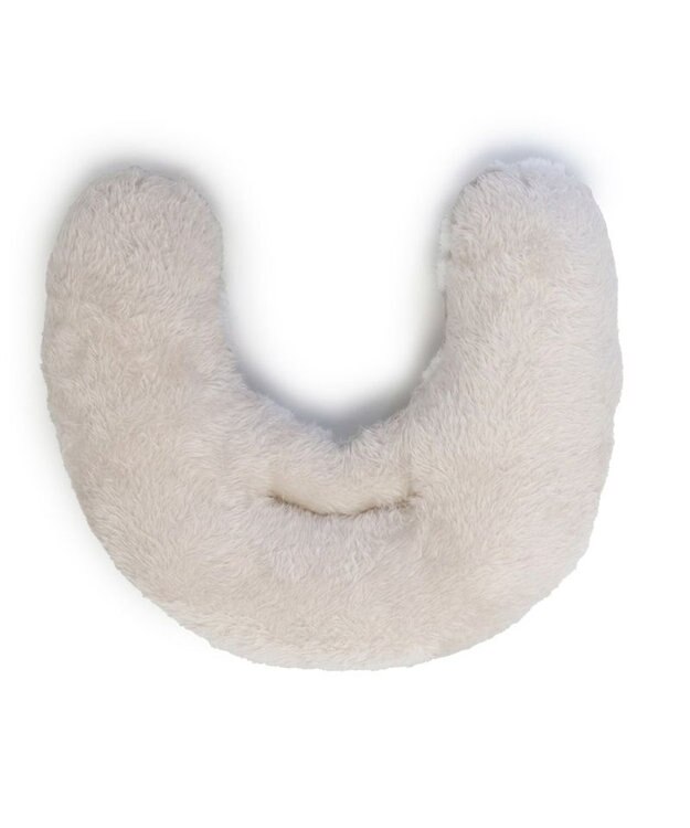 PET PARADISE ペットパラダイス 遠赤外線 ボアピロー 《お花柄》 ベージュ