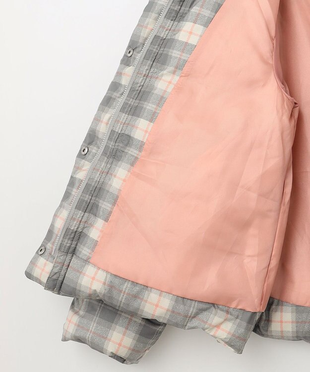 組曲 KIDS 【150-170㎝】ショートダウン チェック系5