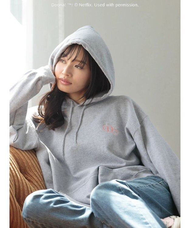 Green Parks ●ＤＯＯＮＡ　ＤＲＥＡＭ　ＳＷＥＥＴ　パーカー Gray