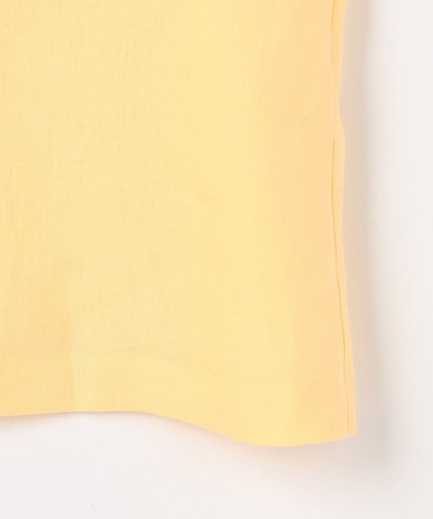 自由区 L トルコリネン シャツ クリーム