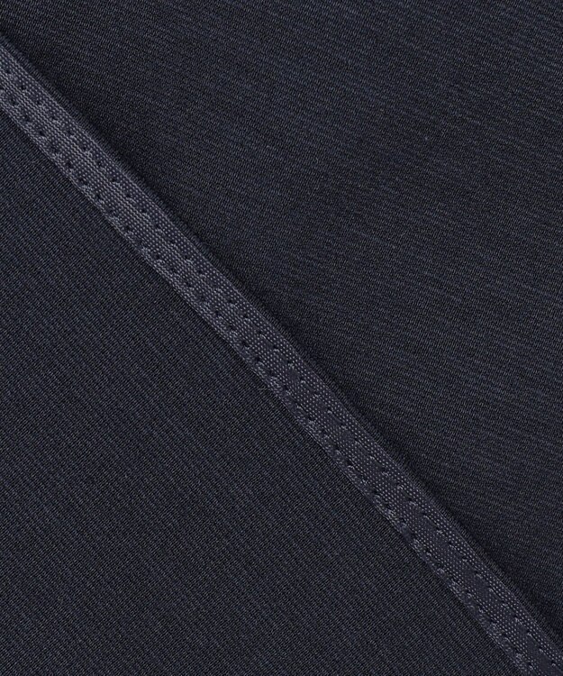 自由区 S 【接触冷感・UVカット・吸水速乾・抗菌防臭・洗える】ハイツイストポンチスリーブディティール カットソー ネイビー