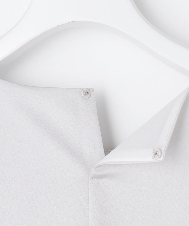 J.PRESS LADIES L ハンマーサテン カットソー ライトグレー系