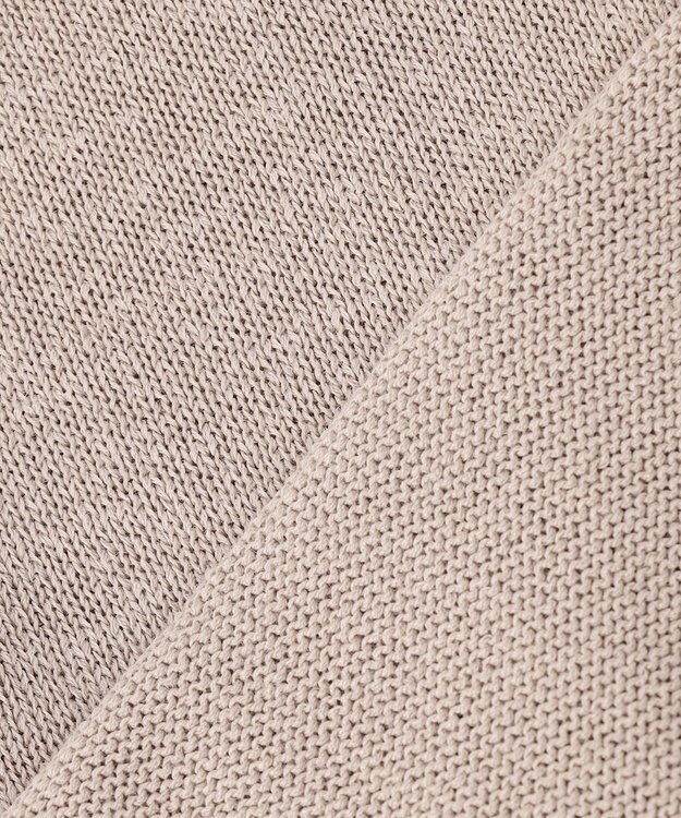 J.PRESS LADIES 【洗える】 LICOテープベスト ニット ジレ ベージュ系