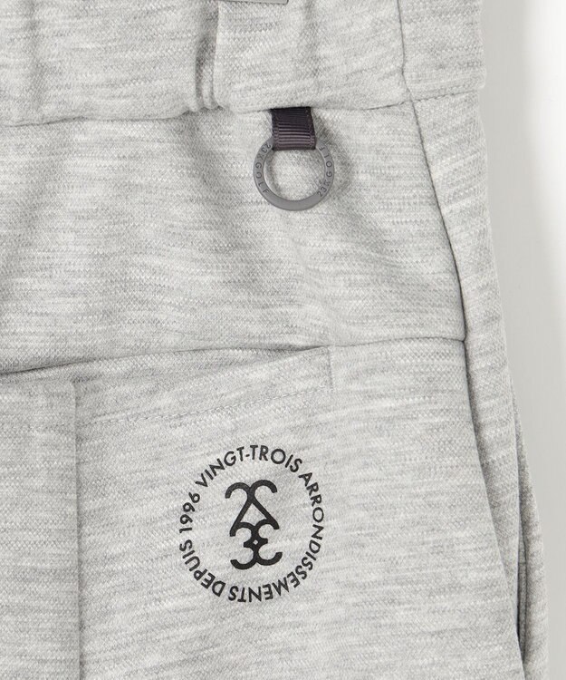 23区GOLF 【WOMEN】カノコダンボールスカート シワになりにくい ライトグレー系