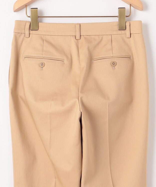 組曲 S 【WEB限定】ストレッチテーパード パンツ ベージュ系