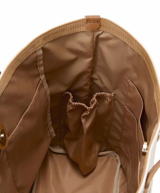 TOPKAPI 【Breath TOPKAPI】2way A4 ロングハンドル トート バッグ クリーム