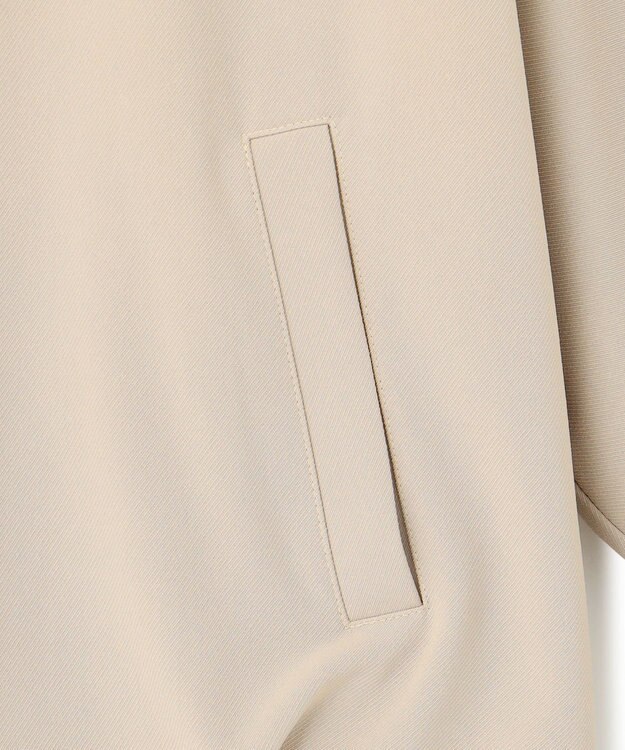 J.PRESS YORK STREET 【WOMEN】ジャージーライクツイル ドルマンブルゾン ベージュ系