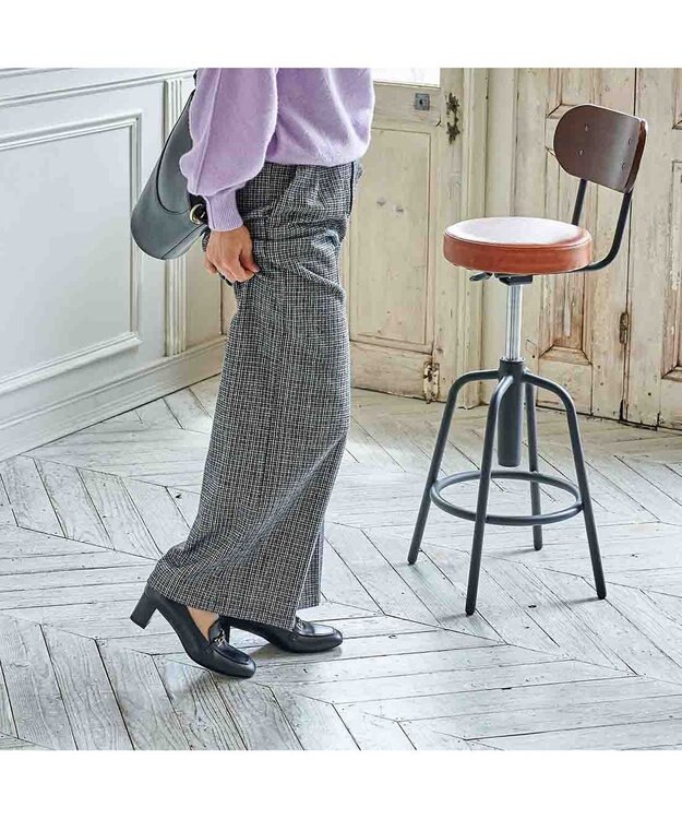 Riz raffinee <Riz raffinee>ビットヒールアップローファー ブラック