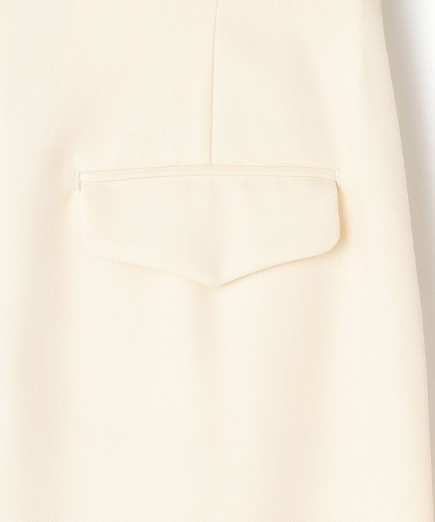 BEIGE， LAZUL / マリンボタンIラインスカート Ecru