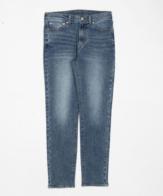 WEGO スリムフィットデニムパンツ デニム中濃加工色