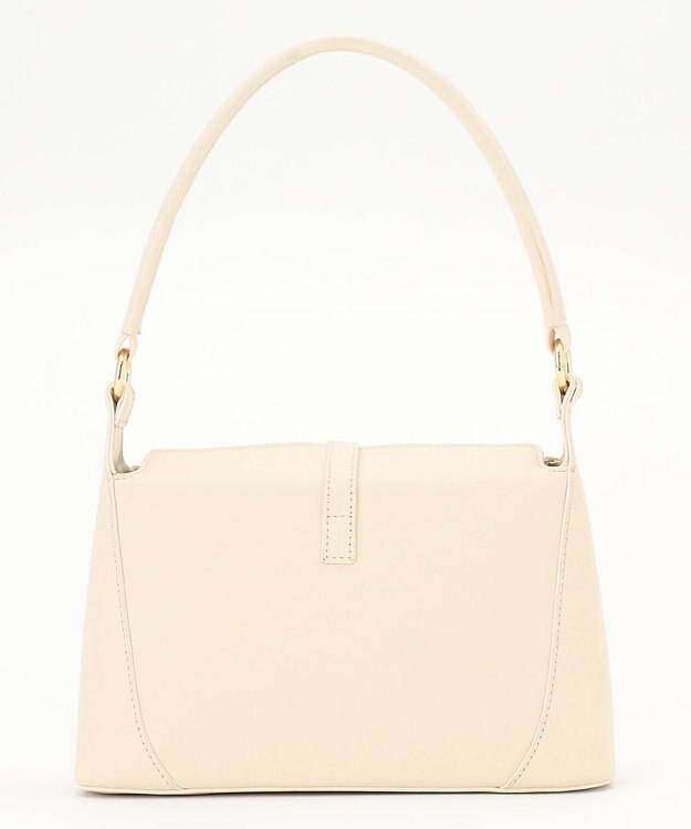 ANY SIS 雑材コンビハンドルバッグ アイボリー