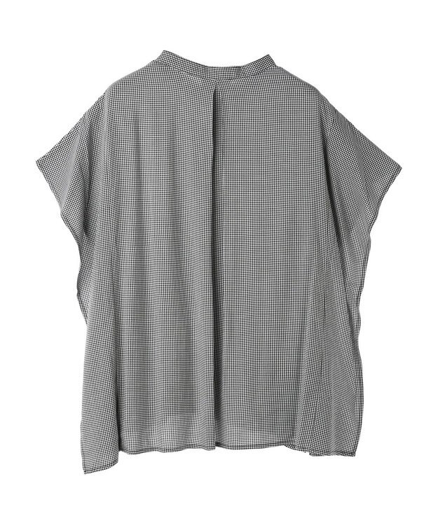 Green Parks 接触冷感　アソート柄ブラウス Gingham Check