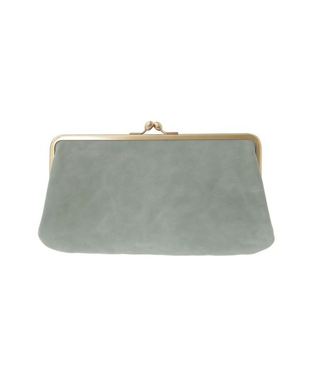 genten アンティーコ×LIBERTY 口金長財布 ユーカリ