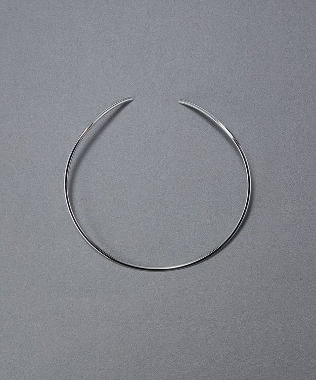 Phoebe ルーセントラインチョーカー　シルバー/ネックレス/ネックカフ/40cm シルバー