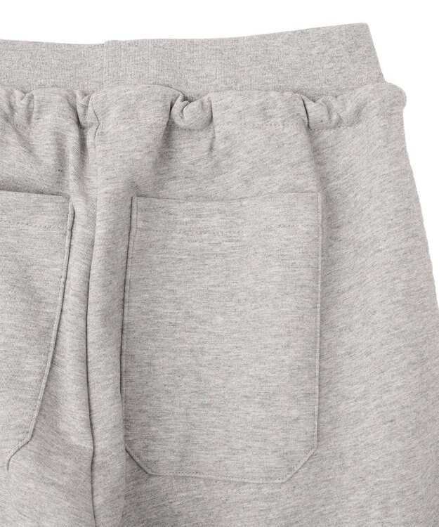 earth music&ecology 裾ドロストスウェットパンツ Gray Mixture