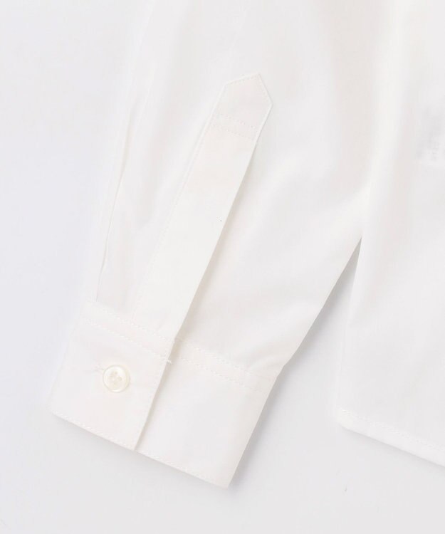 組曲 KIDS 【150-170㎝】リボン付き ブラウス オフホワイト系