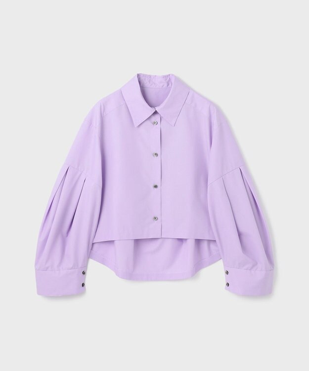 GRACE CONTINENTAL ビッグスリーブシャツ パープル