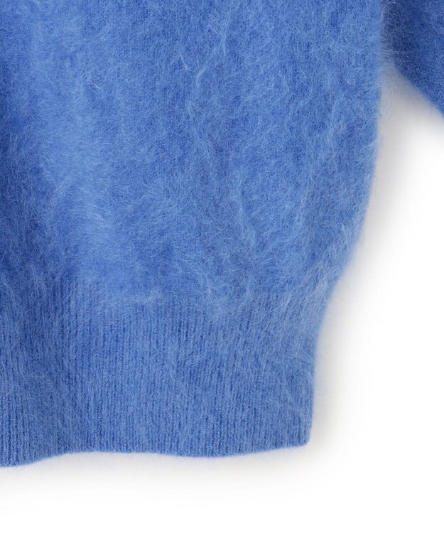 uncrave カシミヤファーニット カーディガン ライトブルー