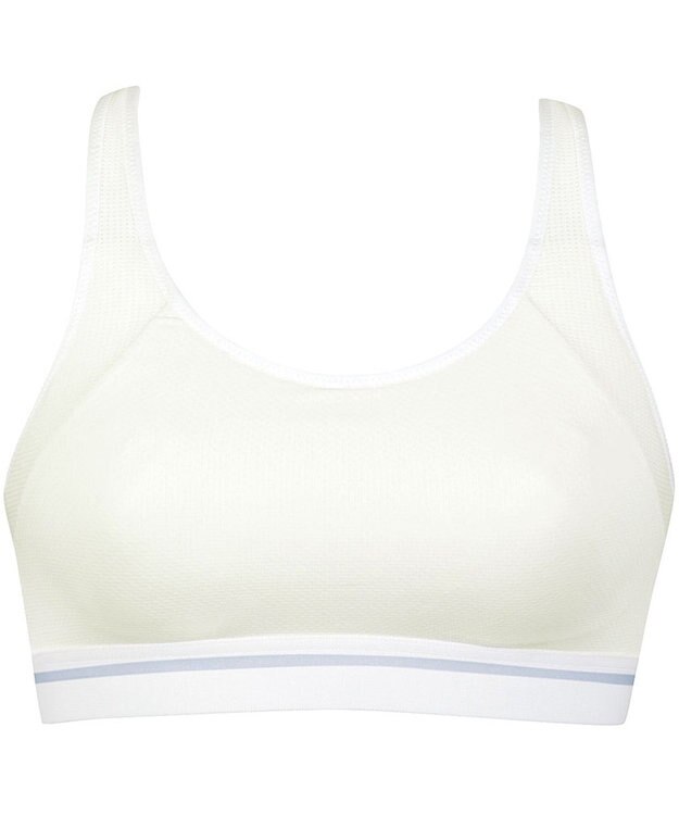 Wing ジュニア スポーツブラ Wing Teen 運動時のユレを軽減 【AFTER STEP  まるくボリュームが出てきた胸に】 ノンワイヤー RB2335 ウイング／ワコール アイボリー