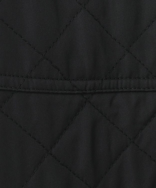 UNFILO キルティング  スカート ブラック系