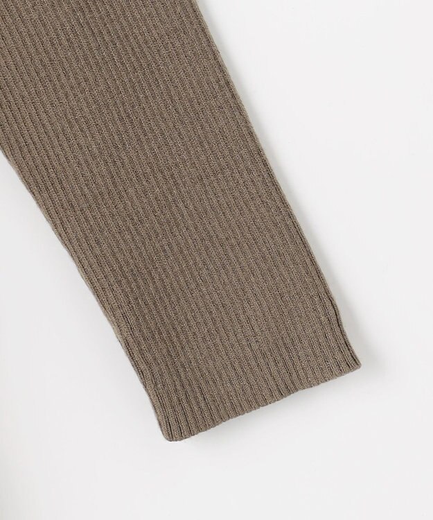 Feroux ジレ付きニット ワンピース ベージュ系