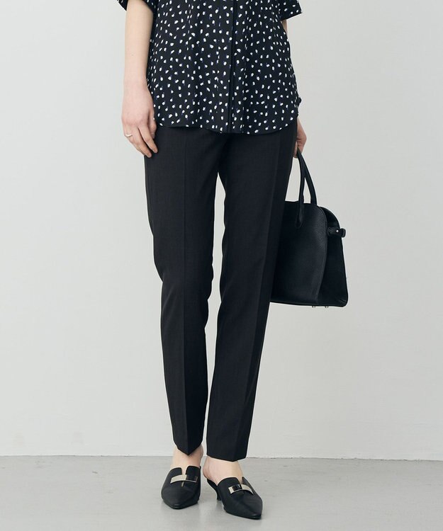 ICB 【先行予約】 レーヨンライクトロ スティックパンツ チャコール