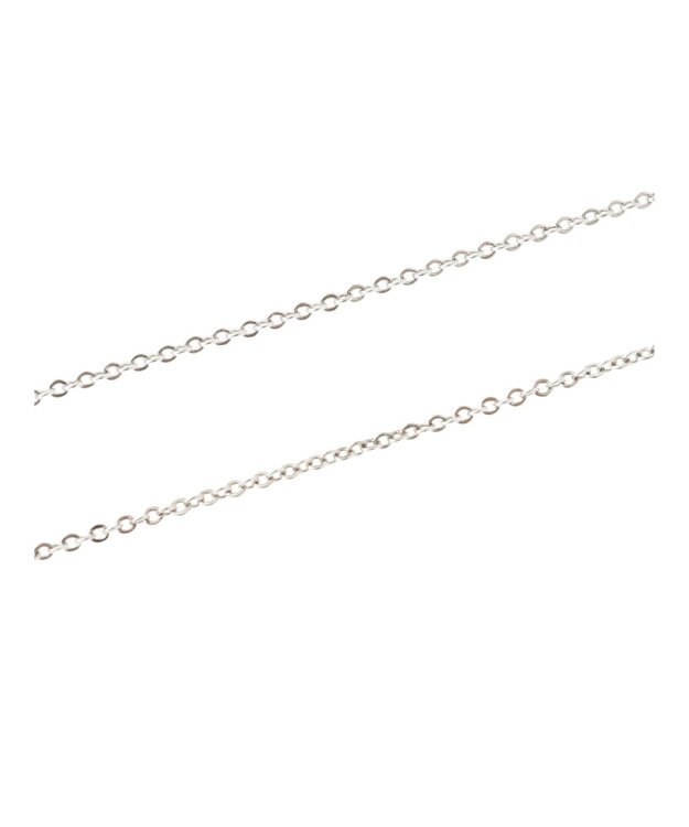 AMERICAN HOLIC ダブルハートネックレス Silver