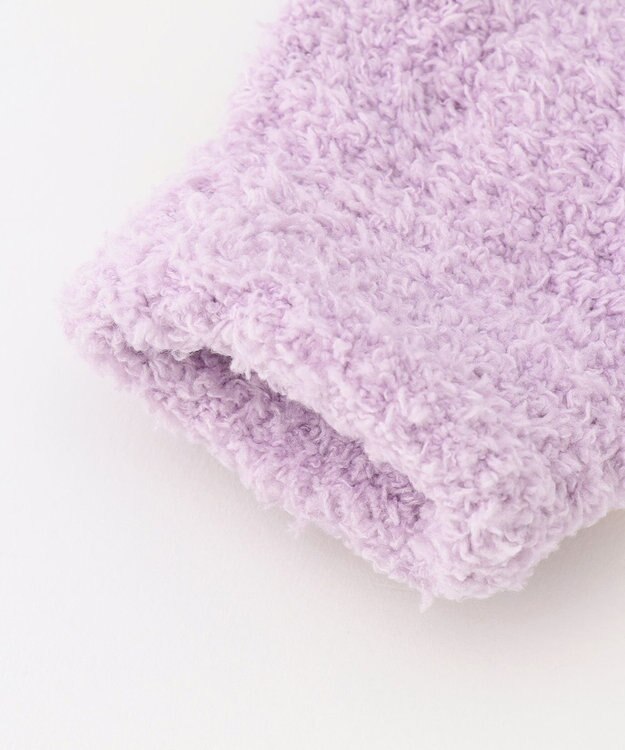 ANY KIDS 立体アニマル手袋 ラベンダー×クマ