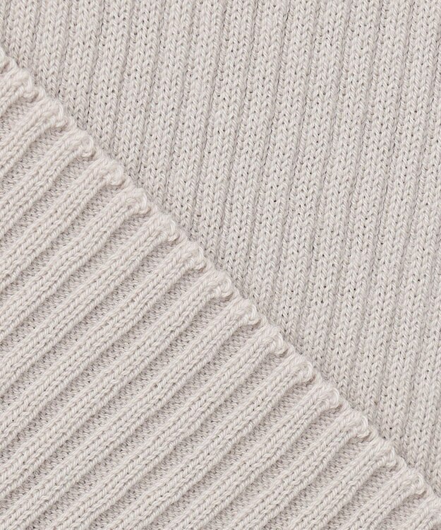 ICB 【洗える】 コンパクトリブ カーディガン トープ系