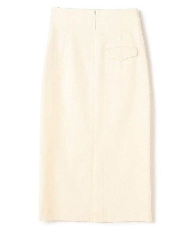 BEIGE， LAZUL / マリンボタンIラインスカート Ecru