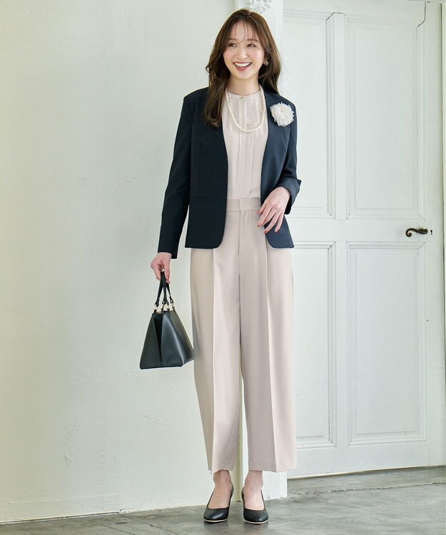 ANY ２連パールチェーンネックレス ライトゴールド