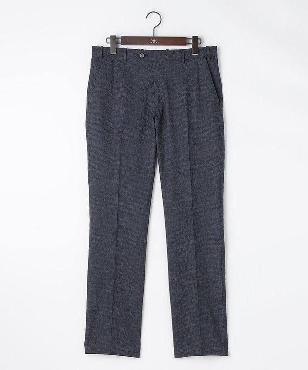 JOSEPH ABBOUD 【ウエストも伸びる！/驚きの多機能性】ライトウェーブライトパンツ ネイビー系3